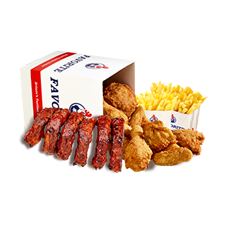 Family BBQ Rib Combo