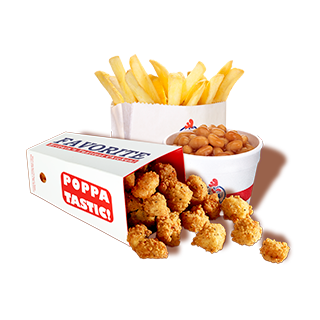 Chicken Poppas Meal